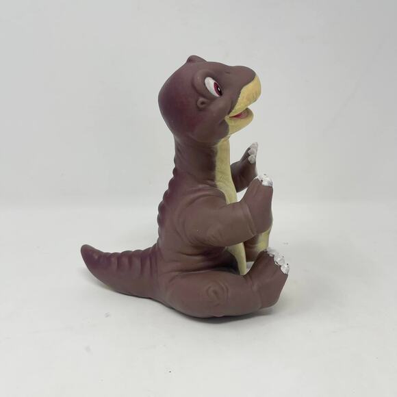 Vintage 1988 The Land Before Time Littlefoot Dinosaur Rubber Hand Puppet - Picture 2 of 7